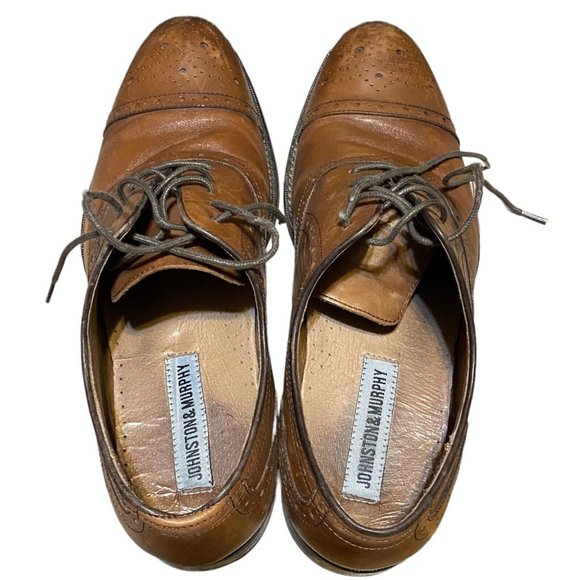 Johnston & Murphy Men\'s Tyndall Cap Toe Oxford Style 20-0714 10.5W E16 main image 7